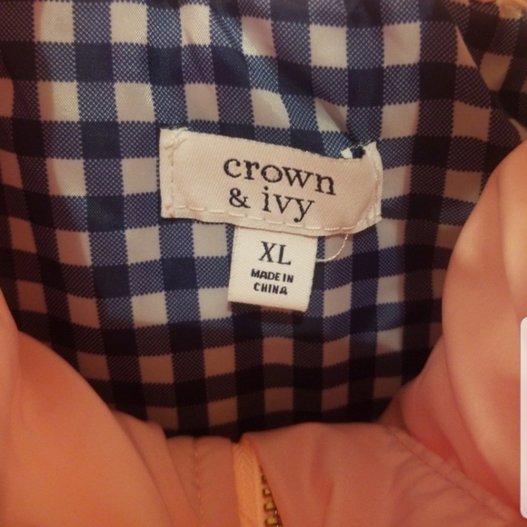 Crown & Ivy Women's Vest Sixe XL - Picture 5 of 6